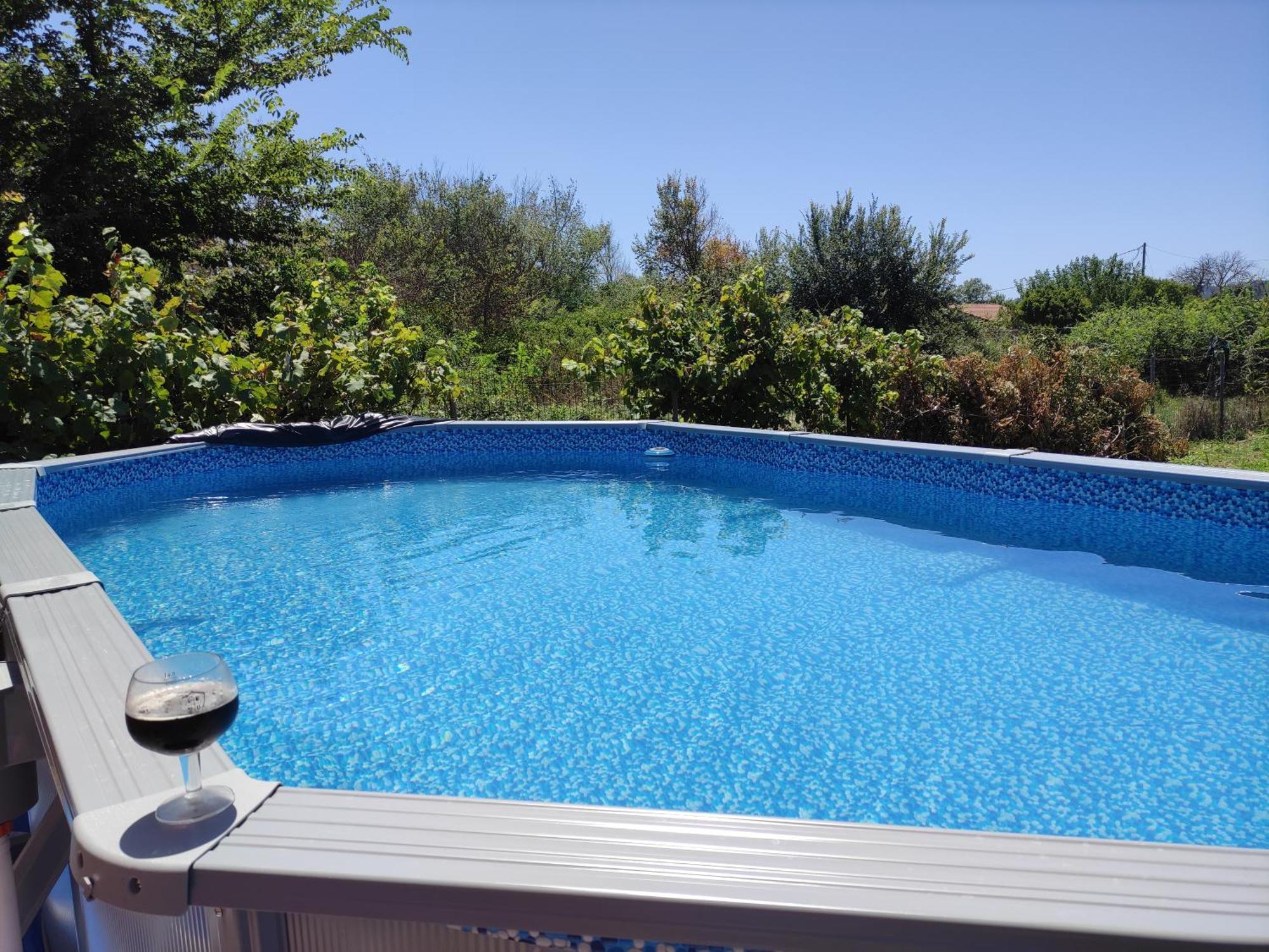 Beautiful Nearby Beach House With Garden, Private Pool And Large Yard Sidárion 외부 사진
