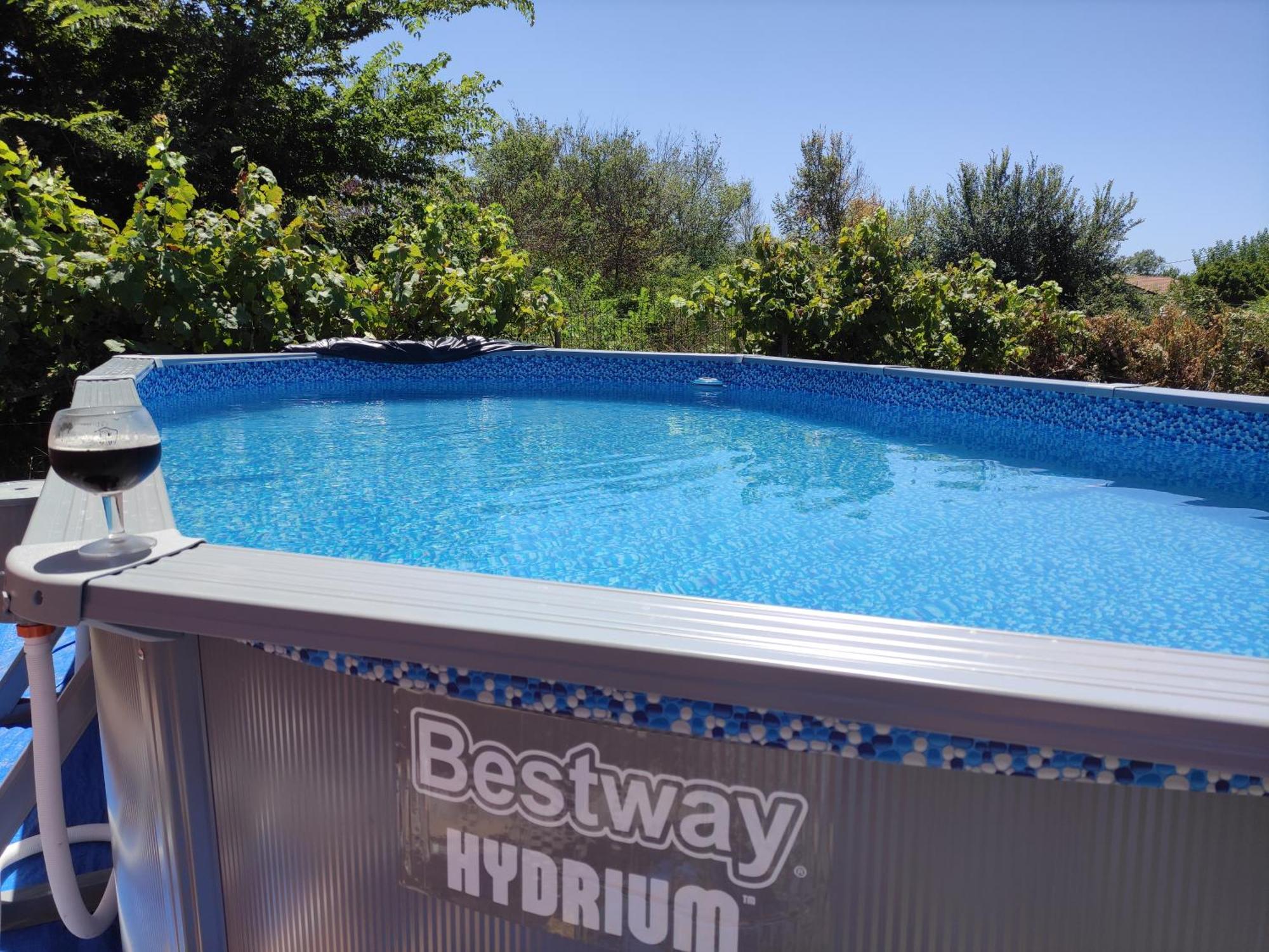Beautiful Nearby Beach House With Garden, Private Pool And Large Yard Sidárion 외부 사진