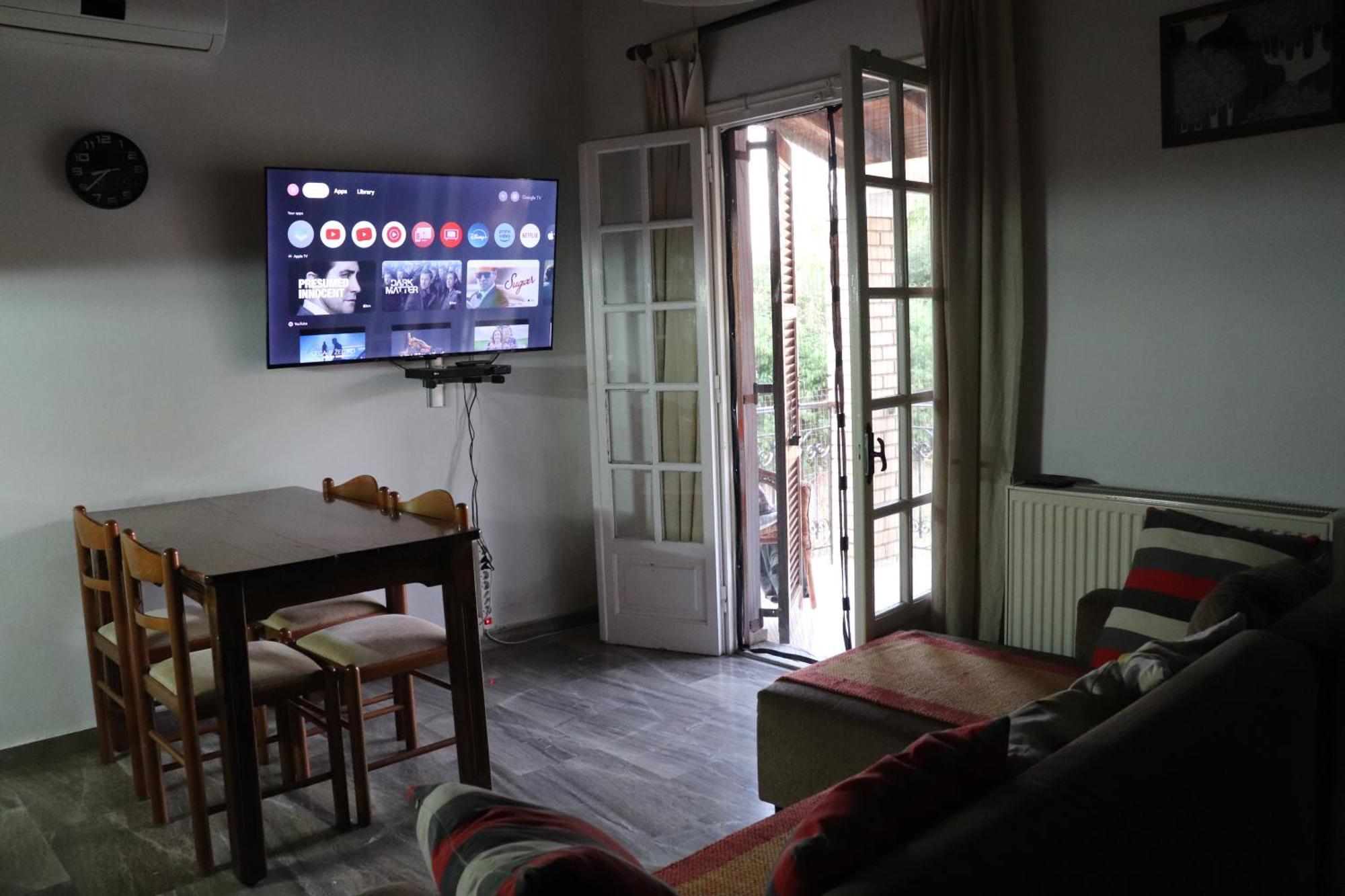 Beautiful Nearby Beach House With Garden, Private Pool And Large Yard Sidárion 외부 사진